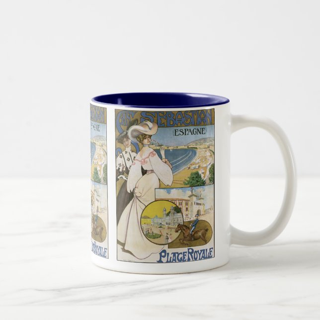 San Sebastian Two-Tone Coffee Mug (Right)