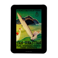 San Sebastian Vintage PosterEurope