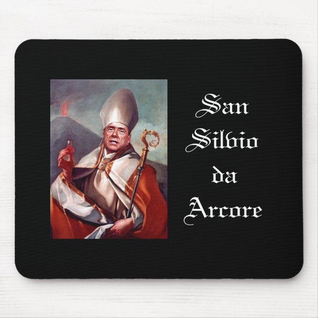 San Silvio da Arcore Mouse Mat (Front)