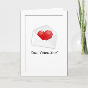 San Valentino - Happy Valentine's Day Italian Card