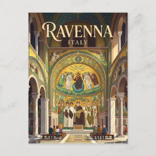 San Vitale Basilica Italy Postcard