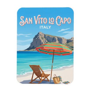 San Vito lo Capo Italy Magnet