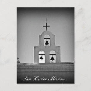 san xavier mission postcard