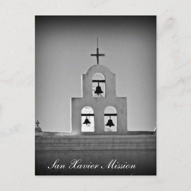 san xavier mission postcard (Front)