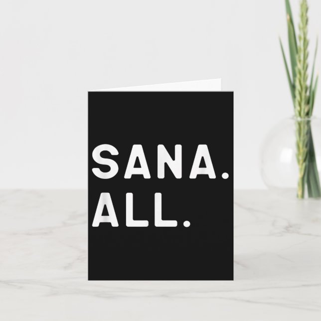 Sana All Funny Filipino  Card (Front)