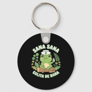 Sana Sana Colita De Rana Mexican Nurse Frog Key Ring