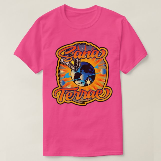 Sana Terrae Save the Earth T-Shirt (Design Front)