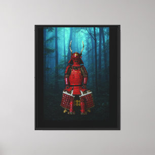 Sanada Yukimura Armour Canvas 16x20 Print