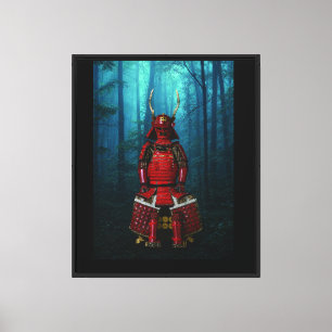 Sanada Yukimura Armour Canvas 20x24 Print