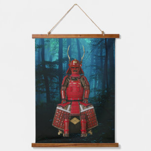 Sanada Yukimura Samurai Armor Japanese Wall Tapest Hanging Tapestry