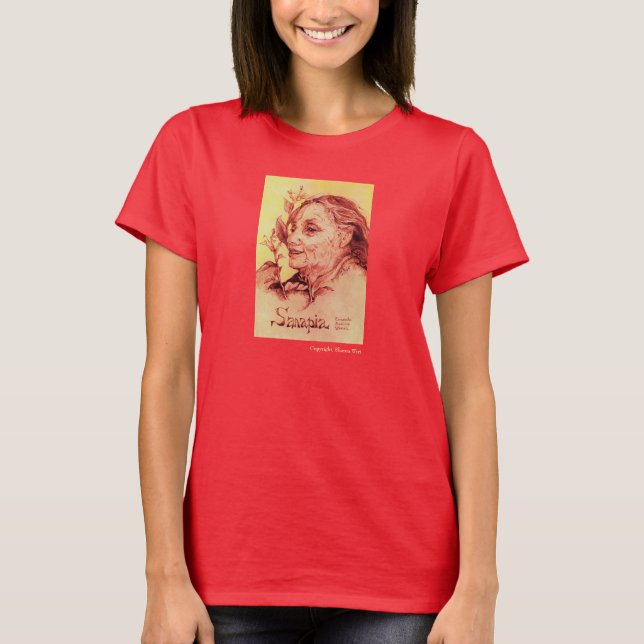 Sanapia: Comanche Medicine Woman T-Shirt (Front)