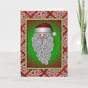 Sanata Clause Holiday Card
