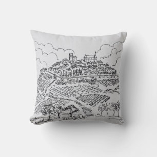 Sancerre Vineyards   Loire Valley, France Cushion