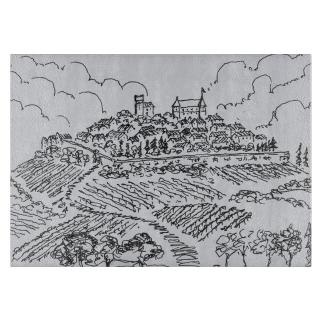 Sancerre Vineyards | Loire Valley, France Cutting Board (Front)