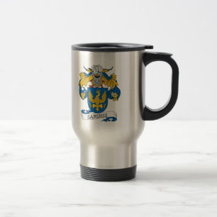 Sanchez Family Crest Travel Mug