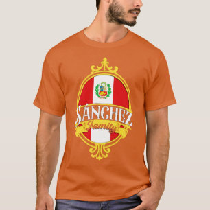 Sanchez Family Peru Flag T-Shirt