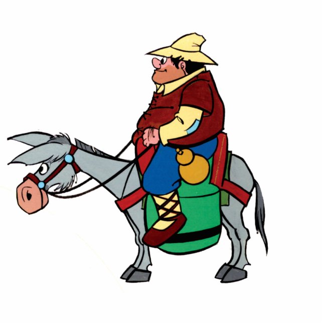 SANCHO & RUCIO - Sculpture - QUIXOTE 400 YEARS Standing Photo Sculpture (Front)