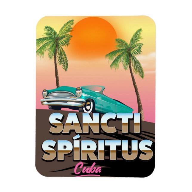 Sancti Spíritus Cuba Magnet (Vertical)