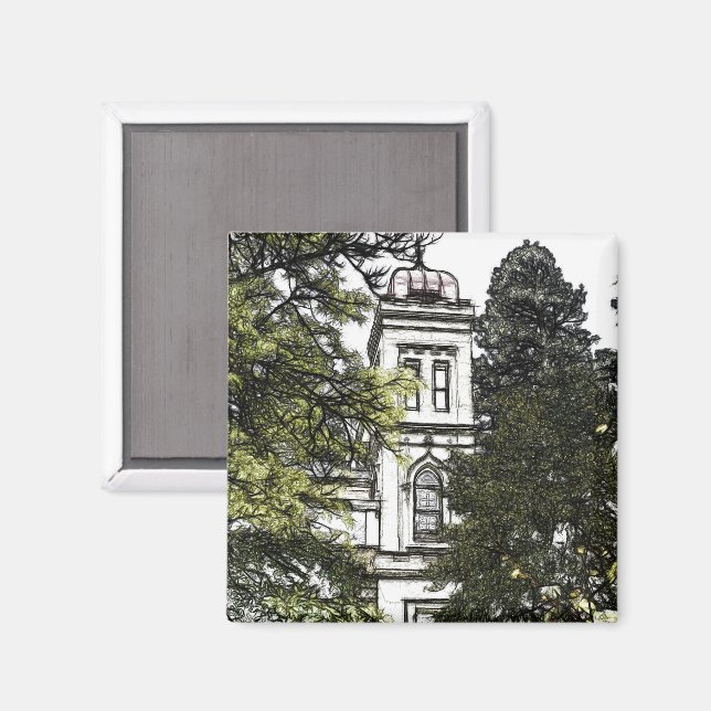 Sanctuary Amongst the Trees Magnet (Front/Back)