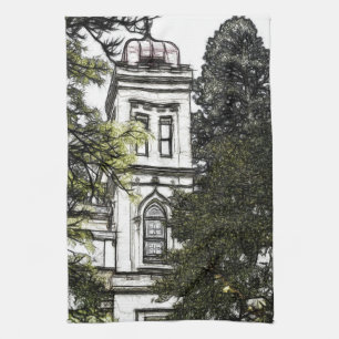 Sanctuary Amongst the Trees  Tea Towel