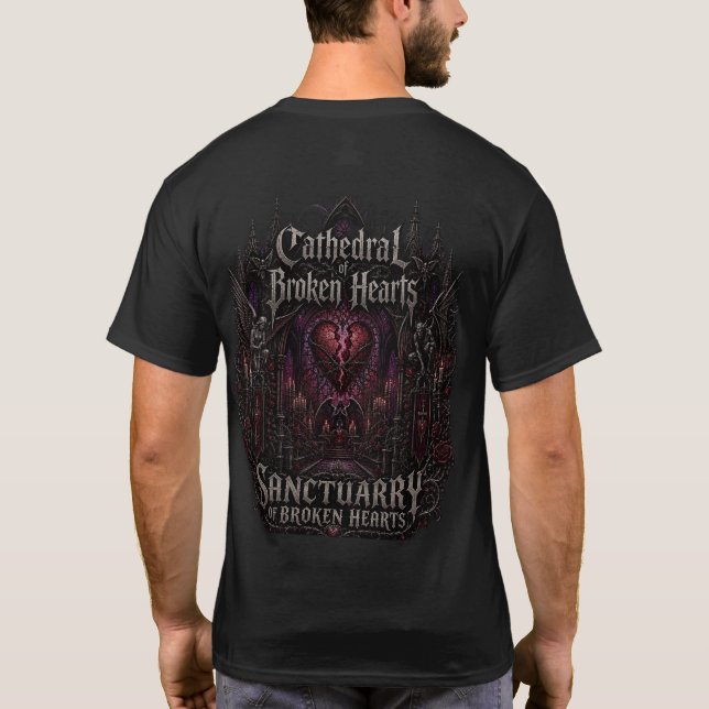 SANCTUARY OF THE BROKEN ARTWORK  T-Shirt (Back)