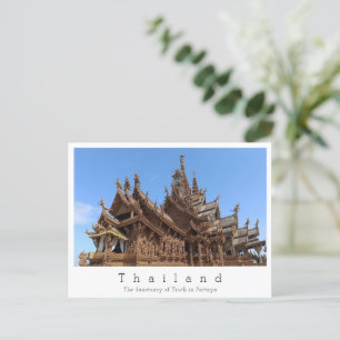 Sanctuary of Truth, Pattaya, Thailand Postcard