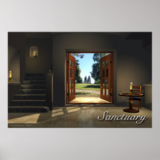 Sanctuary Poster - Inspired by Music