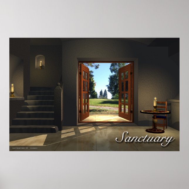 Sanctuary Poster - Inspired by Music (Front)