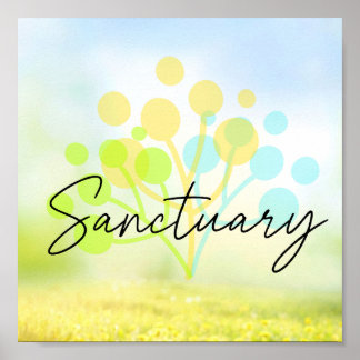 Sanctuary Stress-Free Wall Poster