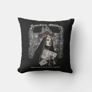 Sanctum Oblitus - Gothic Streetwear Design Cushion