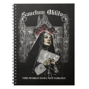 Sanctum Oblitus - Gothic Streetwear Design Notebook