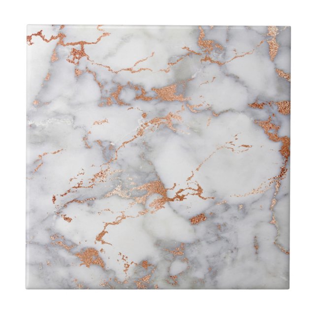 Sand Accents and White Abstract Pattern Tile (Front)