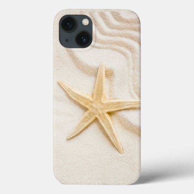Sand and a Starfish natural neutral colour  Case-Mate iPhone Case (Back)