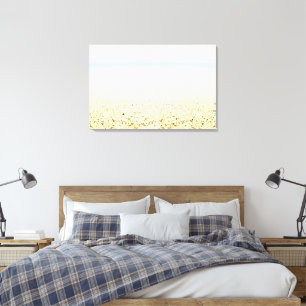 Sand and Sea Calm Coastal Canvas Print