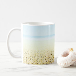 Sand and Sea Calm Coastal Coffee Mug