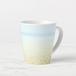Sand and Sea Calm Coastal Latte Mug