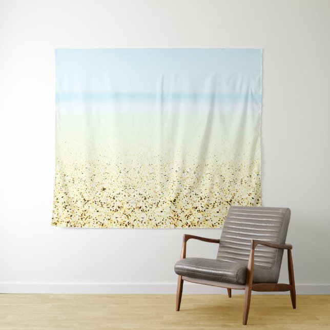 Sand and Sea Calm Coastal Tapestry (In Situ (Horizontal))