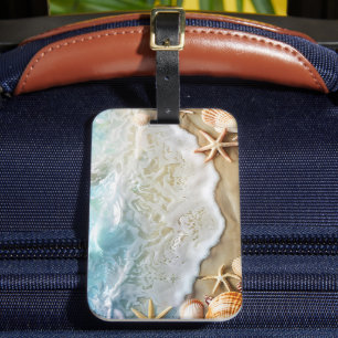 Sand and Sea Luggage Tag