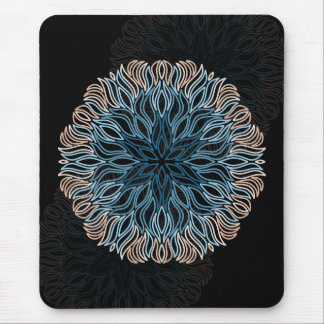 Sand and Sea Mandala Mouse Mat