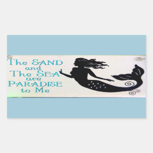 sand and sea mermaid sticker