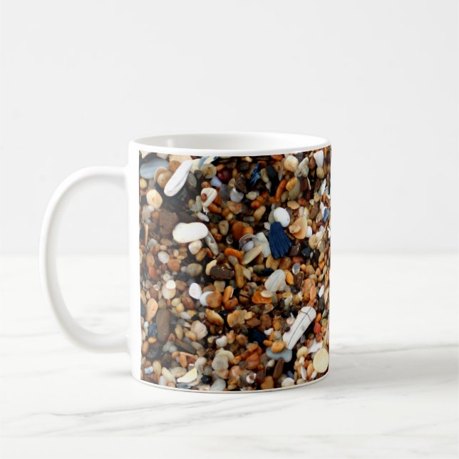 Sand and Shells Coffee Mug (Left)
