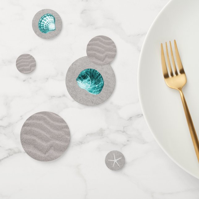 Sand and Shells Confetti (Group)