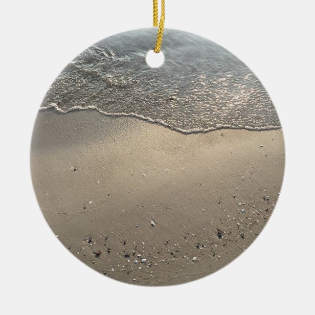 sand and water ceramic tree decoration (Front)