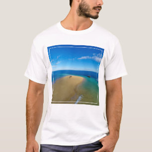 Sand Bar And Dhow Ibo Island, Mozambique T-Shirt