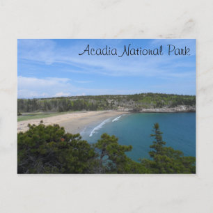 Sand Beach- Acadia National Park Postcard