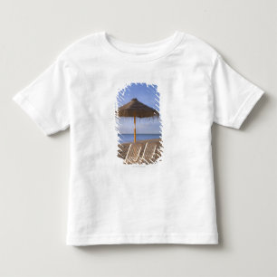 Sand Beach Chairs with Umbrella Toddler T-Shirt