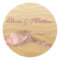 Sand Beach Seashell Beach Wedding Favour Labels