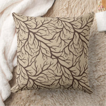 Sand Beige | Chic Bare Autumn Branches