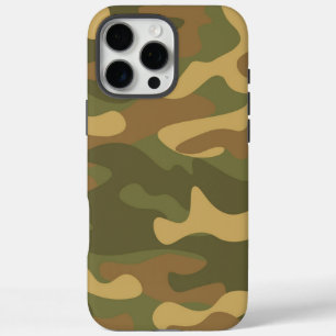 Sand Brown Camo iPhone 16 Pro Max Case