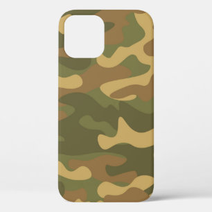 Sand Brown Camo iPhone 12 Case